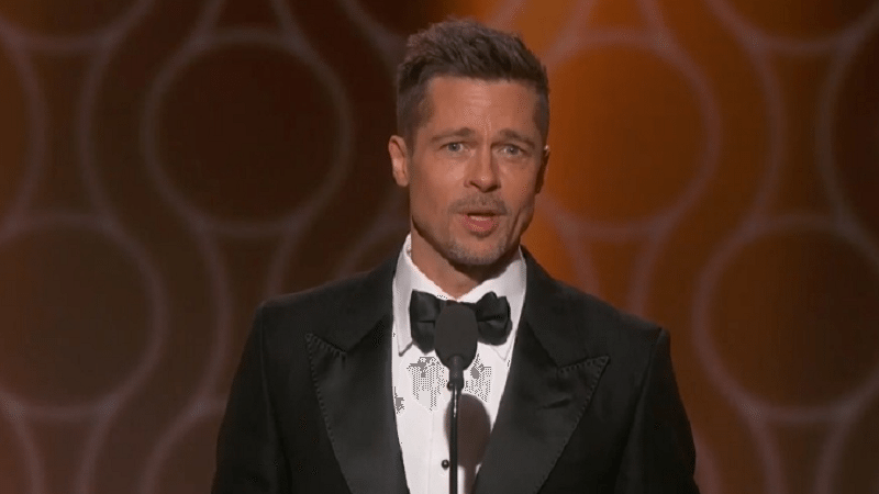 Brad Pitt w zaskakującym przemówieniu