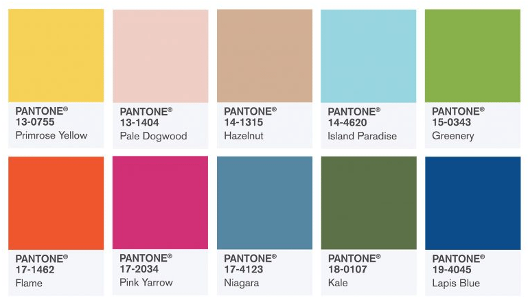 Pantone - kolory na rok 2017