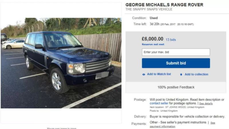 Range Rover Georga Michaela na sprzedaż