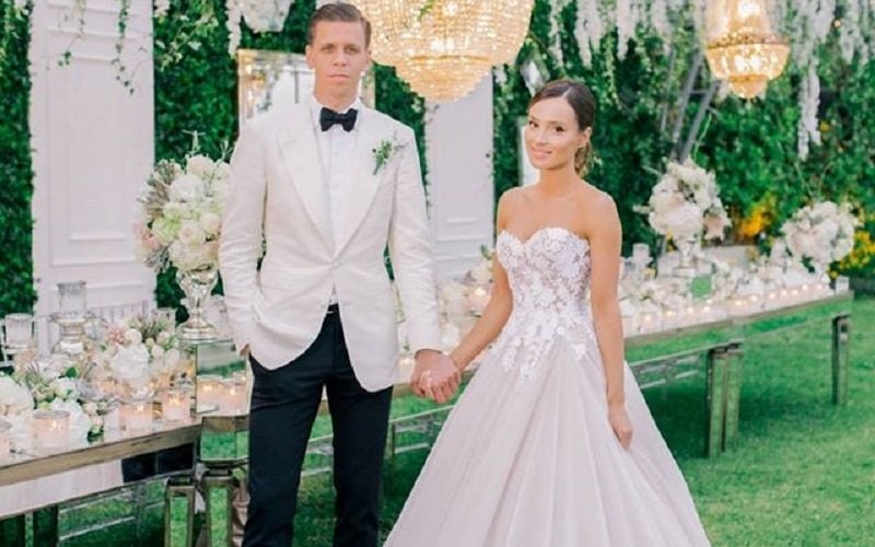 Marina i Wojciech Szczęśni obchodzą kolejną rocznicę ślubu