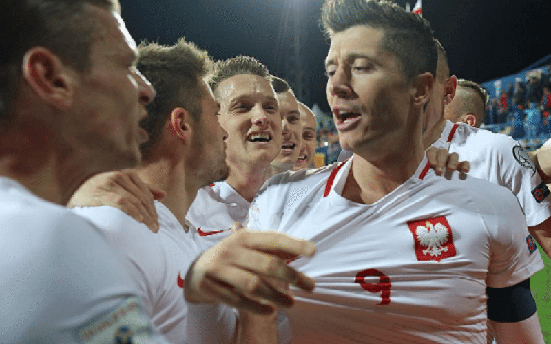 Zobaczcie, jak cieszą się nasi piłkarze po wygranym meczu z Czarnogórą