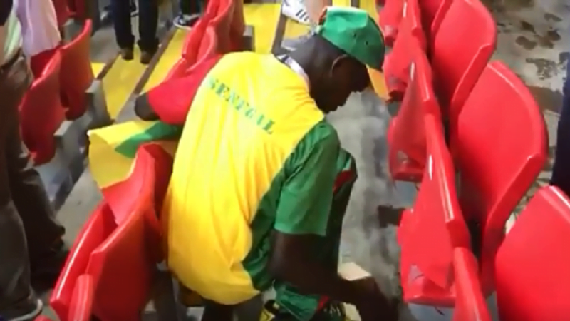 Co zrobili kibice Senegalu po wygranym meczu?